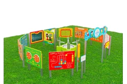 Дидактическая площадка «Любознайкино» Профи. 16 игровых модулей1