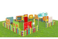 Дидактическая площадка «Любознайкино» Классик плюс. 8 игровых модулей1