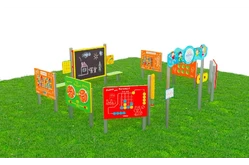 Дидактическая площадка «Любознайкино» Стандарт. 12 игровых модулей1