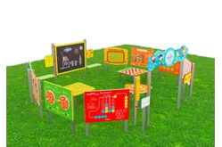 Дидактическая площадка «Любознайкино» Люкс. 8 игровых модулей1