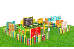 Дидактическая площадка «Любознайкино» Люкс плюс. 8 игровых модулей1