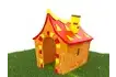 Тематическая игровая зона «Сказочный домик» (разные варианты расцветок) 6_1
