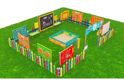 Дидактическая площадка «Любознайкино» Элит плюс. 16 игровых модулей1