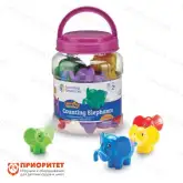 Игровой набор фигурок «Разноцветные слоны»1