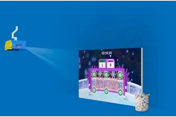 Интерактивный физкультурный комплекс с проектором для тёмного помещения1