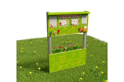 Стенд информационный «Стенд Родителям с нишей цветником 2»1