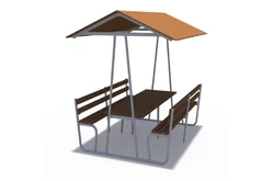 Столик с навесом Эко1