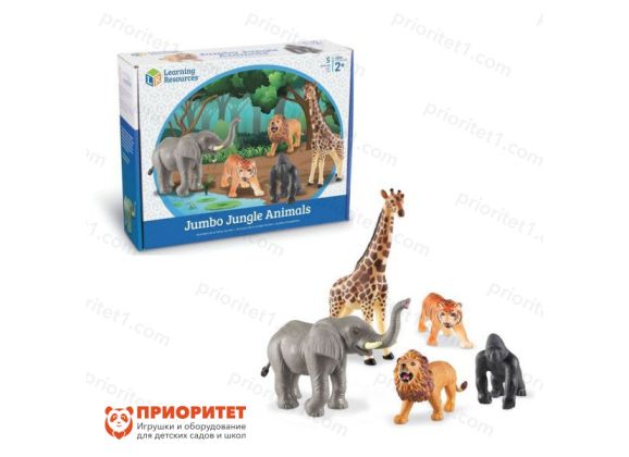 Игровой набор фигурок «Животные джунглей» (5 элементов)