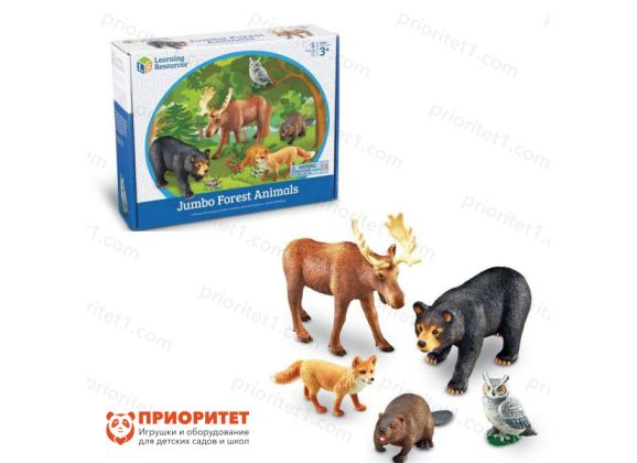 Игровой набор фигурок «Животные леса» (5 элементов)