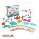 Learning Resources Развивающая игрушка Погружение в геометрию с карточками1