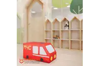 Мягкая контурная игрушка «Машина МЧС»