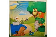 Интерактивная сенсорная панель Звуки животных