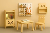 Набор мебели Пандочка с пегбордом