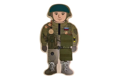 Бизиборд Солдат Бизиборд Солдат