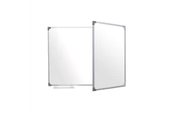 Двухэлементная магнитно-маркерная доска 100х225 - алюминиевый профиль створка справа 150х751