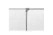 Двухэлементная магнитно-маркерная доска 100х225 - алюминиевый профиль створка справа 150х752_1