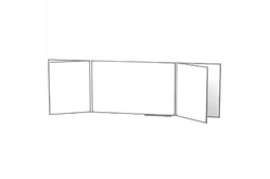 Пятиэлементная магнитно-маркерная доска 100х4001