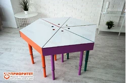 Игровой многофункциональный стол «Творчество» (без наполнения)1