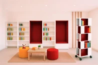 Комплект мебели для библиотек «Книжный лабиринт»