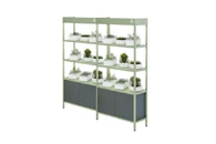 Обучающий комплект АГРОлаборатория (2 стеллажа) для ФП Кадры в АПК