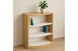 Стеллаж односторонний изогнутый1