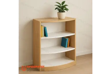 Стеллаж односторонний изогнутый