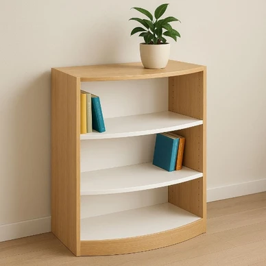 Стеллаж односторонний изогнутый