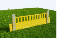 Забор Кирпичная стенка 2