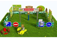 Детская профориентационная игровая площадка АВТОШКОЛА (Эконом-3)