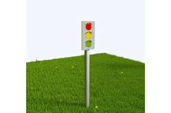 Светофор механический односторонний плоскостной1