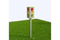 Светофор механический трёхсторонний