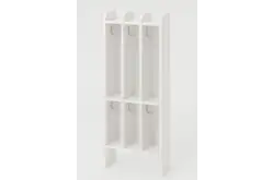 Вешалка для полотенец 2-х ярусная (3 секции) 43х20х115 мз серии Медовая1