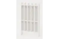 Вешалка для полотенец 2-х ярусная (5 секций) 70х20х115 из серии Медовая