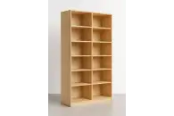 Стеллаж 110х50х200 из серии Медовая