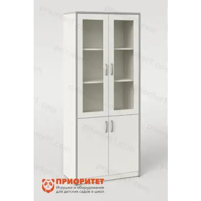 125_Шкаф канцелярский 80х44х204 из серии Медовая (1)_1