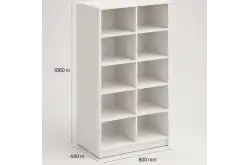 Шкаф с локерами из серии Медовая1