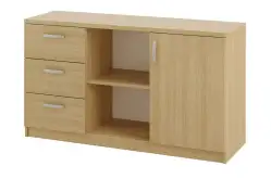 Шкаф-тумба канцелярский 2 из серии Медовая1