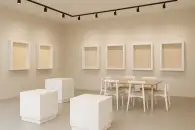 Комплект мебели для музея Выставочный зал