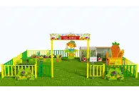 Методическая площадка Сад и огород из Экопластика и нержавеющей стали С05