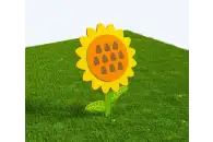 Методический модуль «Подсолнух с семечками» из экопластика и нержавеющей стали