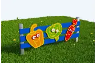 Забор из экопластика Огородный 2