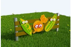 Забор из экопластика Огородный 41