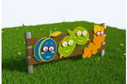 Забор из экопластика Огородный 71