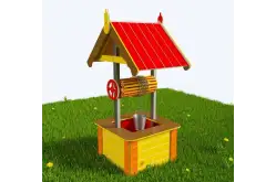 Интерактивный модуль «Колодец» из экопластика и нержавеющей стали1