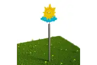 Флюгер «Солнышко» из алюминия и нержавеющей стали