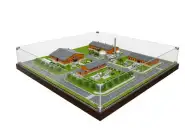 Макет птицефабрики