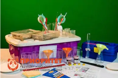 Комплект лабораторного оборудования свойств и очистки воды