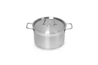 Кастрюля молочная металлическая цельнотянутая с двойным дном, 5 л