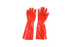 Перчатки для горячей воды (резиновые, двойные)1