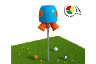 Квестбол (бочонок) модель 1 с фигурными трубами